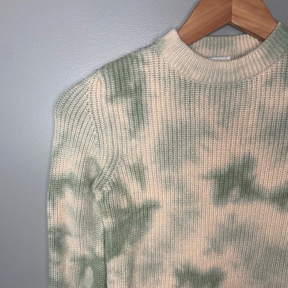 Princess Polly Cream Green Tie Dye Sweater - Picture 8 of 12